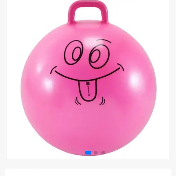 Kids Hopper Ball by Decathlon in Pink Colour, size 60 cm - Picture 4 of 9